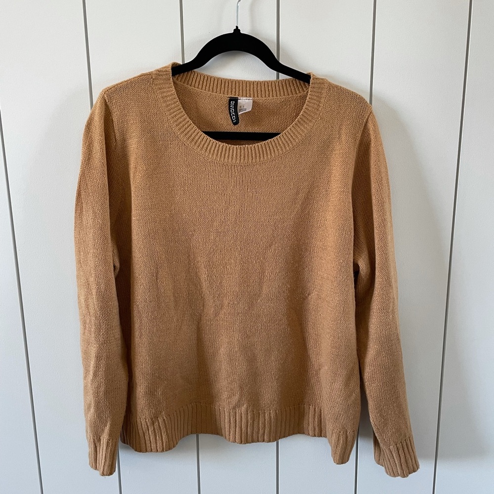 Tan Knit Sweater